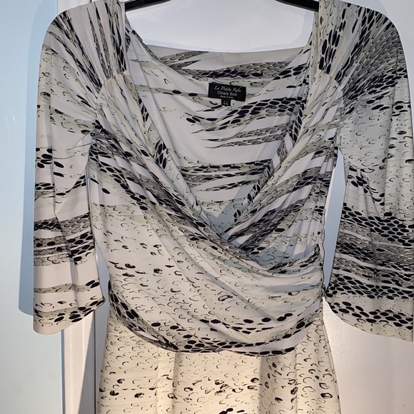 NWOT  Chiara Boni  La petite robe elegant dress Beautiful size 8 - Picture 9 of 12